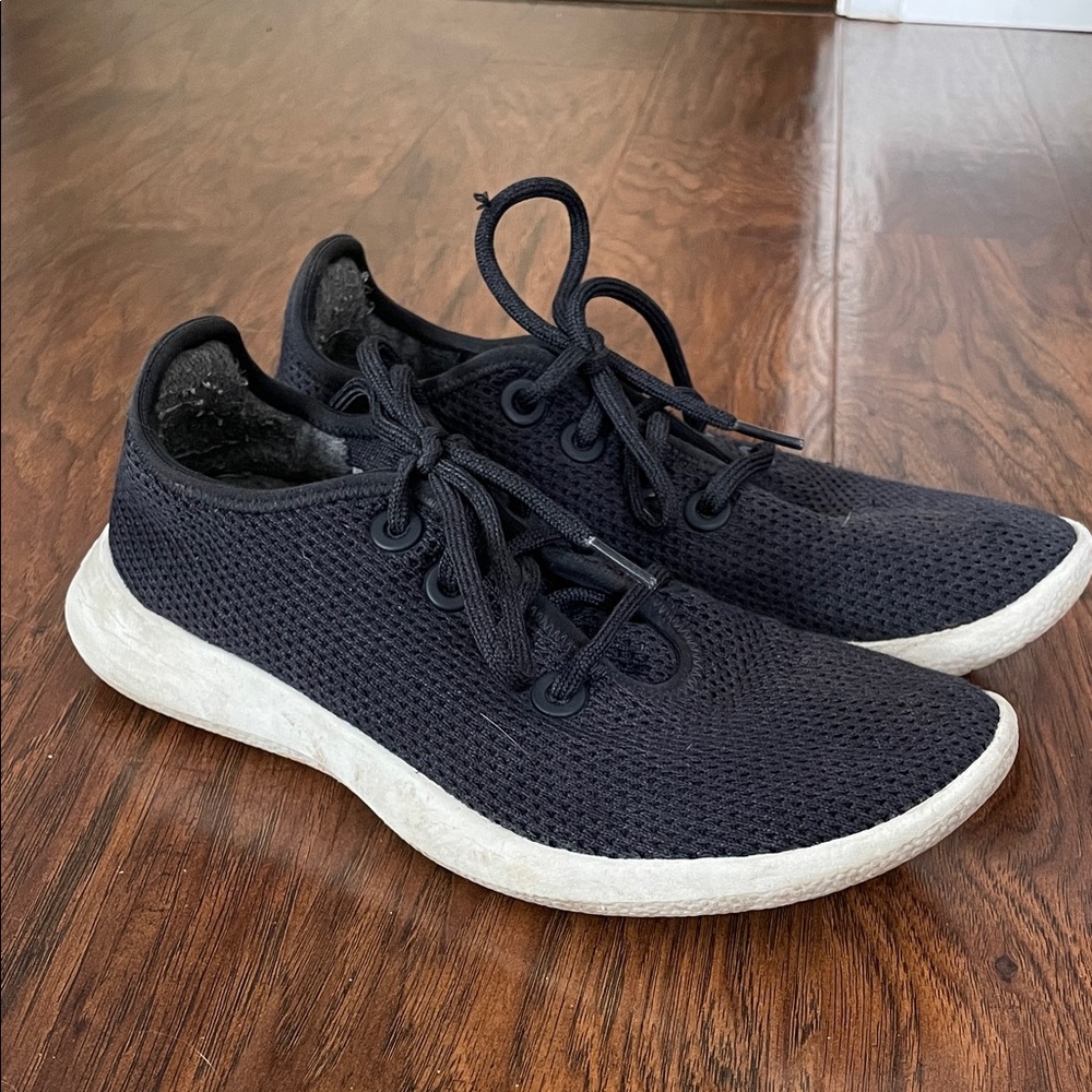 Allbirds navy sneakers